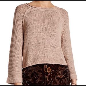Free People Open Back Sweater